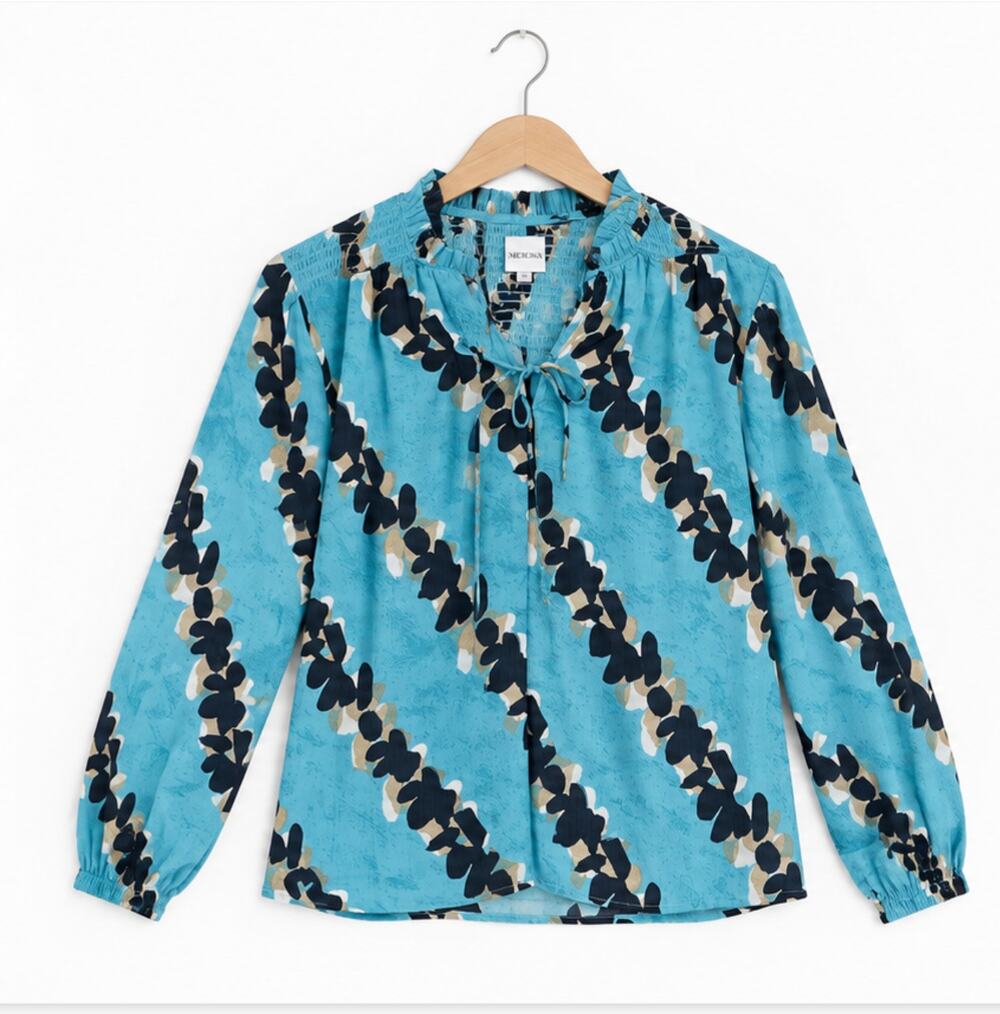 NIC+ZOE Rolling Reef Top Size Medium